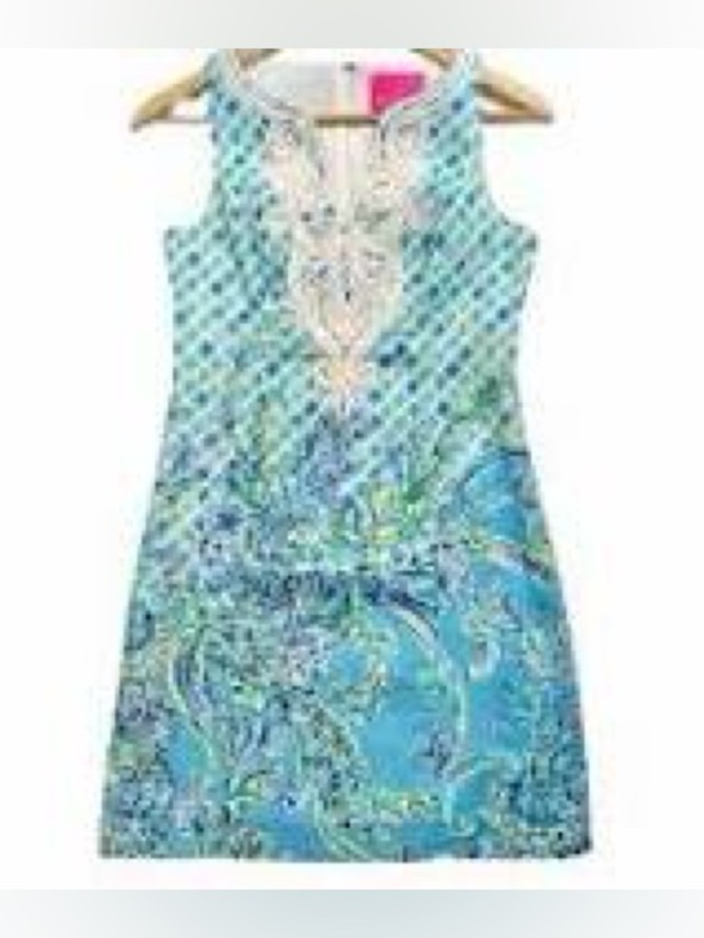 Lilly Pulitzer Gabby Stretch Shift Dress “Scuba Doo” (EUC)